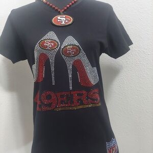 49ers womens t-shirt.